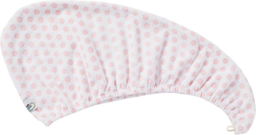 The Vintage Cosmetic Company - Hair Turban Pink Polka Dot - ADDROS.COM